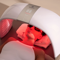 LumaLux Dome | Dispositivo de fototerapia LED con luz roja para rostro y cuerpo