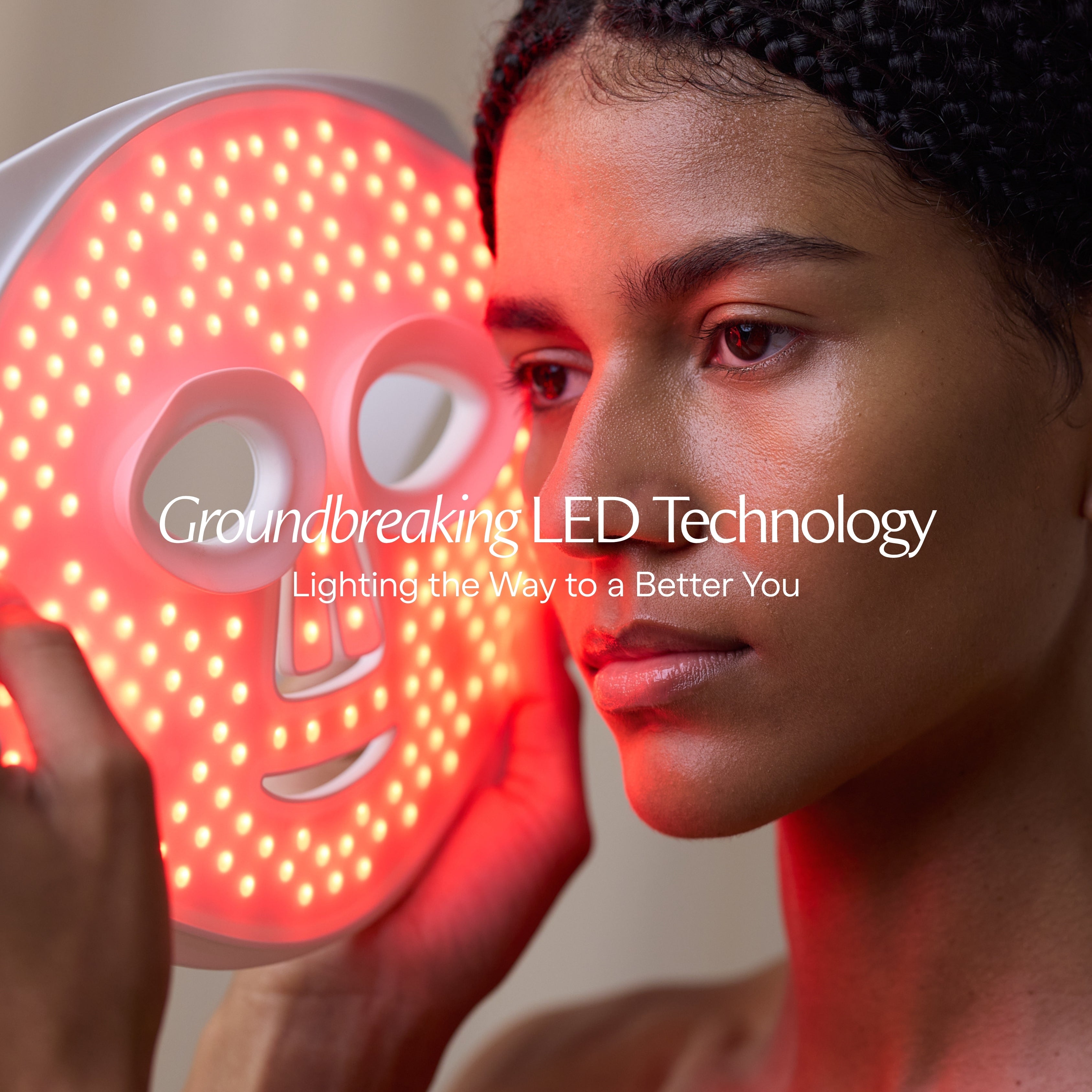 LumaLux Face | Pro LED Red Light Therapy Mask - Project E Beauty